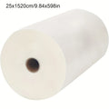 Heavy-Duty Vacuum Sealer Bags Roll with Seal - Cut-to-Size Sous Vide & Food Preservation System, Compatible with Vacuum Sealers