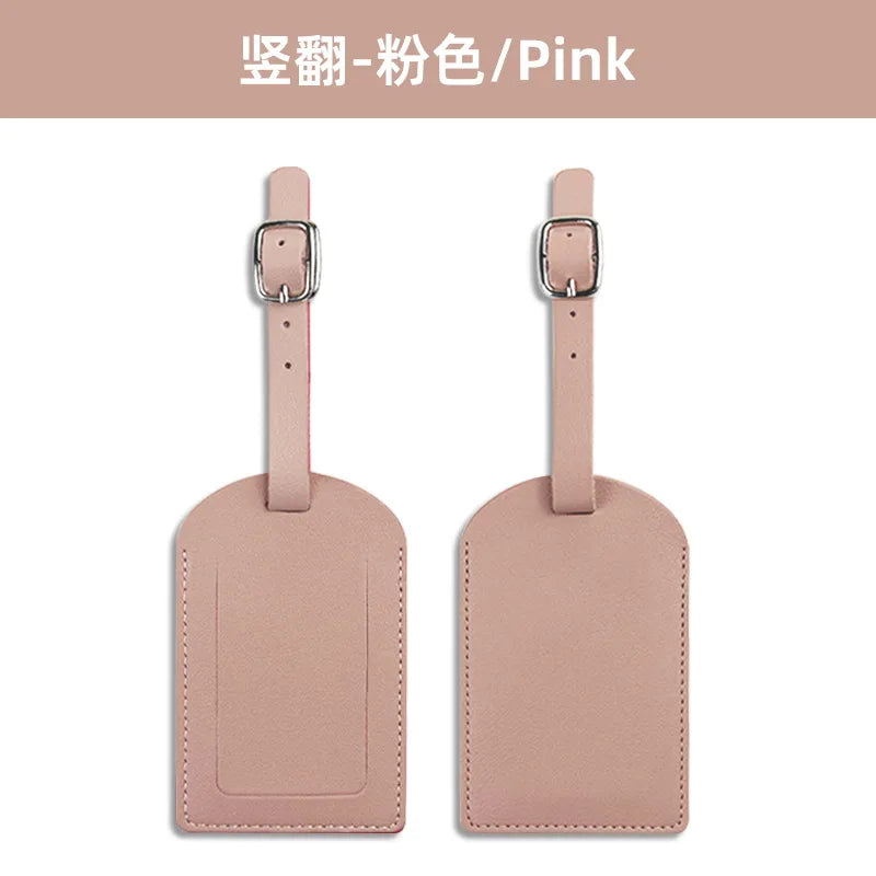 Travel Engrave Initials Luxury Luggage Tag Holiday Business Trip Suitcase Label Handbag Charm Custom Name Wholesale Wedding Gift