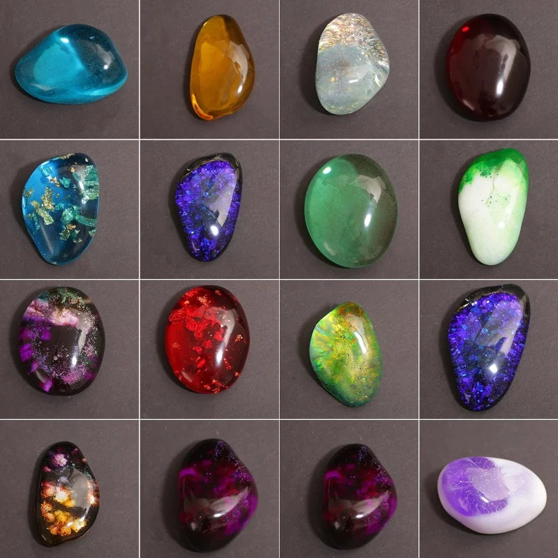 Irregular Special NieNieLe Silicone Mold DIY Handmade Stone Pebble Jelly Decoration Soap Ornament Resin Mold Home Crafts Casting