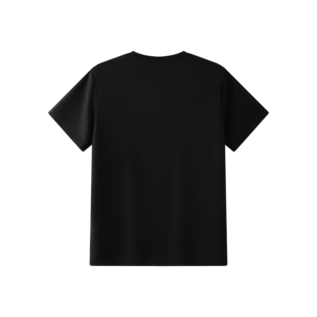 Men's summer casual sports round-neck short-sleeved T-shirt, fashionable and versatile for outdoor sports