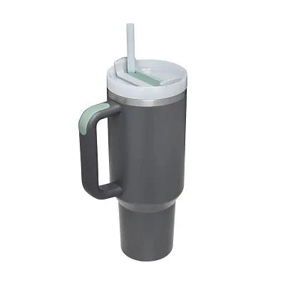 New Hot 40oz Insulated Tumbler acuum Cup 2.0 Thermal Mug for with Handle Straw Stainless Steel Hot and Cold Coffee Drinking