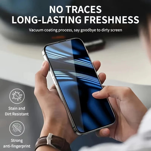 1-3Pcs Privacy Screen Protectors For iPhone 17 Pro Max 14 15 16 Plus 11 12 13 Mini 16e 17 Air Tempered Glass Anti-Spy Film