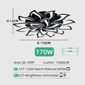 Designer LED Petal Chandelier Living Room Bedroom Kitchen Modern Lamp Home Interior Lighting Luxury High-end Decoration Fixtures