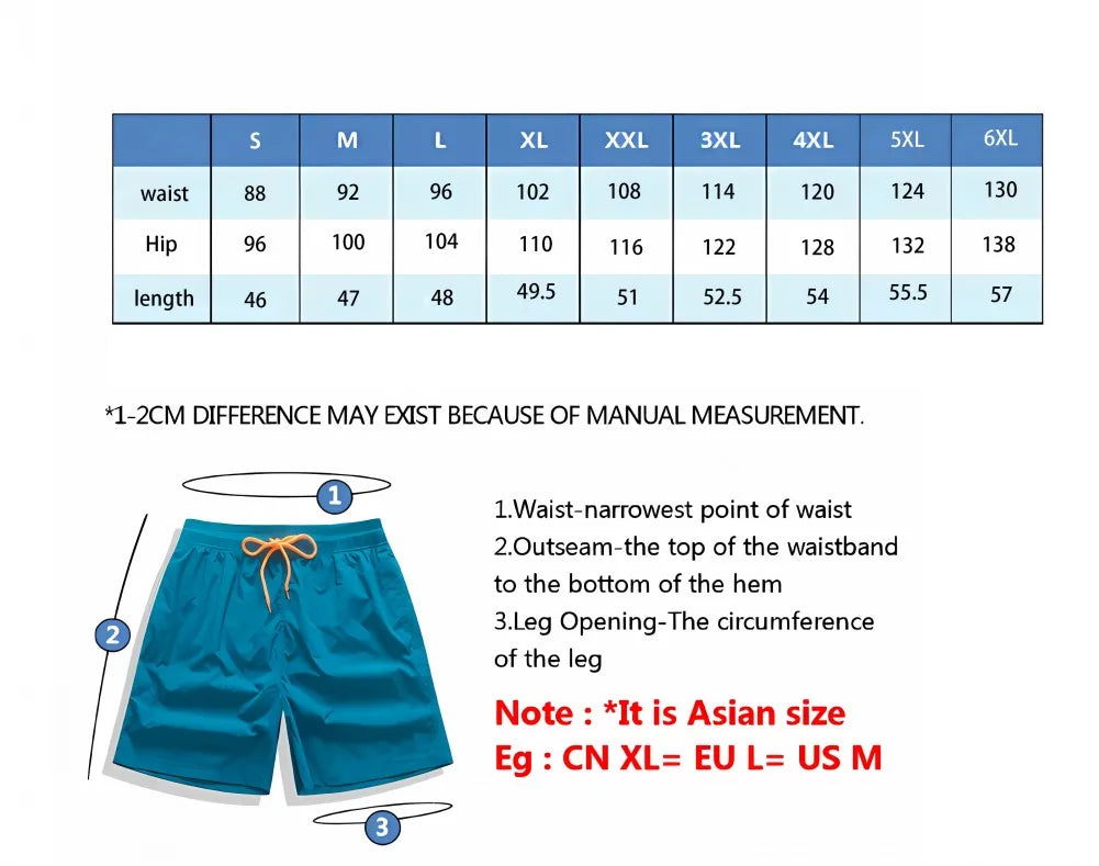 Fashion Gradient Pattern Swim Trunks For Men Colorful 3D Printed Beach Shorts Summer Fashion Hawaii Holiday Surfing Board Shorts