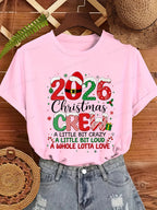 2026 Family Christmas Crew Matching T‑Shirt Making Memories Together Funny Xmas Graphic Tee Family Holiday Party Gift Tops