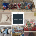 45CM Merry Christmas Cushion Cover Pillowcase 2023 Christmas Decorations for Home Ornament Happy New Year Christmas Decor 2022