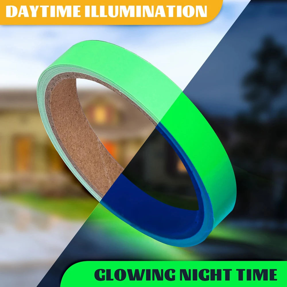 Luminous Tape 5 Meters Self-adhesive Glow Emergency Logo In The Dark Safety Stage Stickers For Home Party Decoration