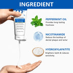 Hydroxyapatite Toothpaste - Deeply Cleans and Whitens Teeth, Reduces Tooth Sensitivity, and Freshens Breath 60g
