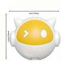 Interactive Cat Teaser Toy, Automatic Hands-Free Rising and Lowering Ball with Clamp, Stimulates Hunting Instincts