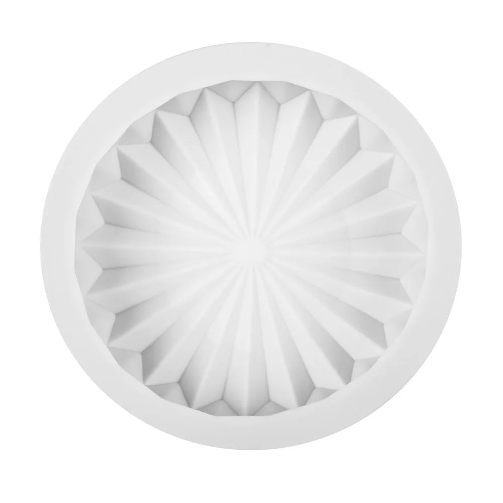 Silicone Cake Mold Lace Round Cake Pan Chocolate Biscuit Mold Reusable Handmade Candy Jelly Pudding Mold Kitchen Baking Tools