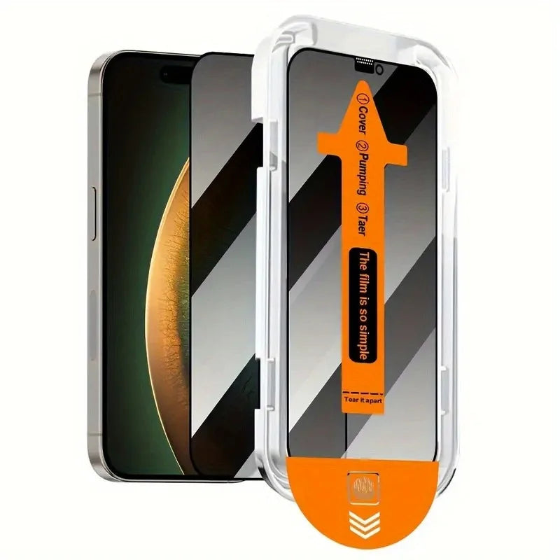 3pack Full Coverage Privacy Screen Protector for IPhone 13/12 Promax 13Mini 11Pro Anti-Spy Reinforced Glass 15/16 Promax 14 Plus