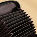 Card Holder PU Credit Card Wallet With Zipper Coin Pocket Slim Credit Card Case Business Bank Credit Card Bag Male Coin Pouch