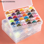 Sewing Machine Bobbin Multicolor Thread Spool Machine Spools Sewing Accessories Sewing Bobbins Box Set