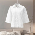Elegant Fringe Skirts Sets 2 Pieces Women Lapel Buttons Long Sleeve Blouses Pleated A-line Long Skirts 2025 Summer Chic Outfits