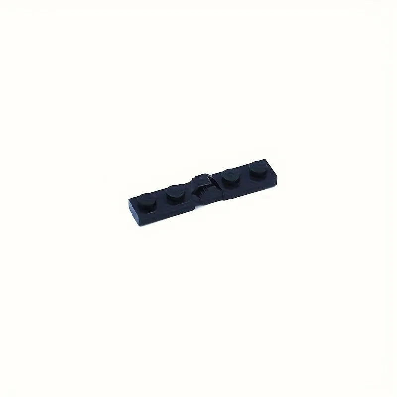 30pcs Building Blocks with Handles 1x2 Hinge Lock Plates for Building Block 44301 44302 compatible children diy bricks toy