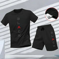2026 New in Men's Set Casual T-shirt and Sports Shorts 2pcs Set Summer Urban Fashion Sportswear Male Daily Training Jogging Suit