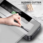 CENRR Vacuum Sealer Machine Food Wet Dry with Kitchen Storage Sealing Machine Built-in Cutter Food Vacuum Packaging Machine