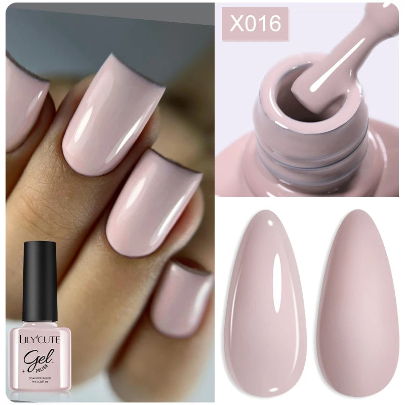 LILYCUTE 7ml Fruit Grape Purple Cat Magnetic Gel Nail Polish Vernis Semi Permanent Soak Off Colorful Gel Polish Nails Supplies