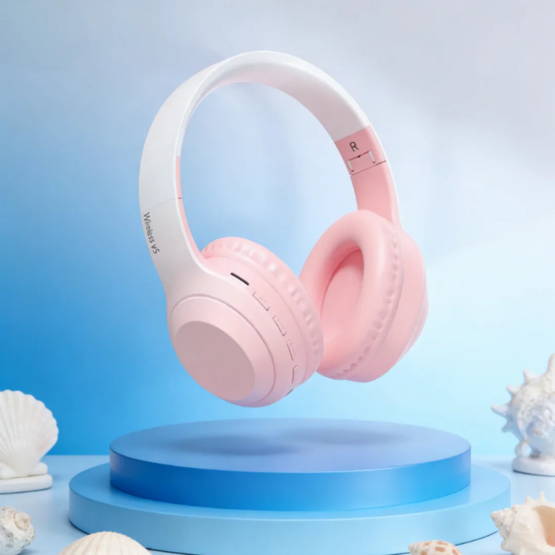 High Fidelity High-resolution Stereoscopic Surround Sound Wireless Bluetooth 5.3 Head Mounted Noise Cancelling Gaming Earphones