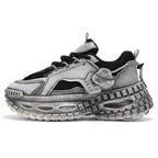 Men's Shoes 2025 Spring New Style Thick Sole Height Increasing Casual Mesh Breathable Fashion Trend Comfortable Chunky sneakers