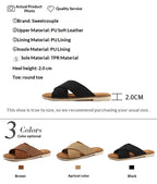 Summer Sandals Shoes for Woman Fashion Outdoor Flat Slippers Sandals Open Toe Casual Beach Slides Shoes Zapatos Para Mujer тапоч