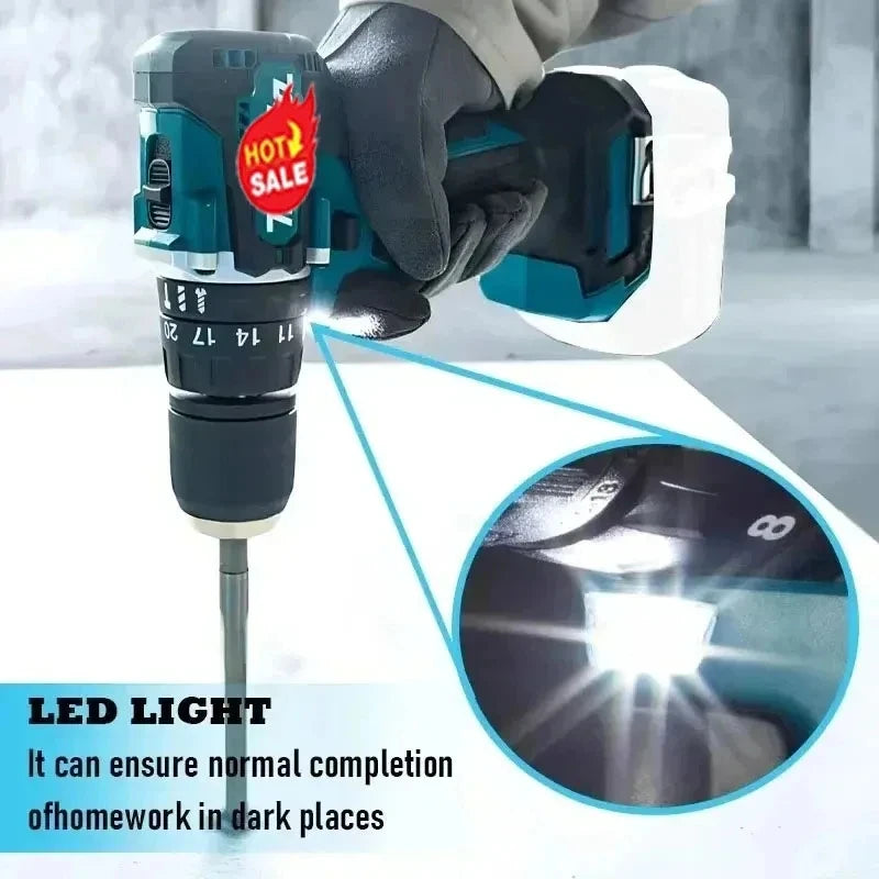 For Makita 18V-21V Makita Tool Lithium Battery 12.0Ah Fast Charging Safety Certified for Electric Drill/Driver Tools