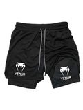 2026 Summer Sports Shorts 2-in-1 Gym Running Shorts Slow Running Casual Sportswear Fitness Double Layer Shorts