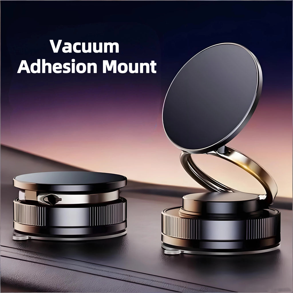 Strong Magnet Magnetic Phone Holder 360° Rotation Foldable Retractable Suction Cup Car Phone Mount For Car/Home/Office