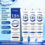 7.5% Hydroxyapatite Toothpaste for Enamel Protection, Formula with Gentle Mint, for Sensitive Teeth, Long-Lasting Fresh Breath