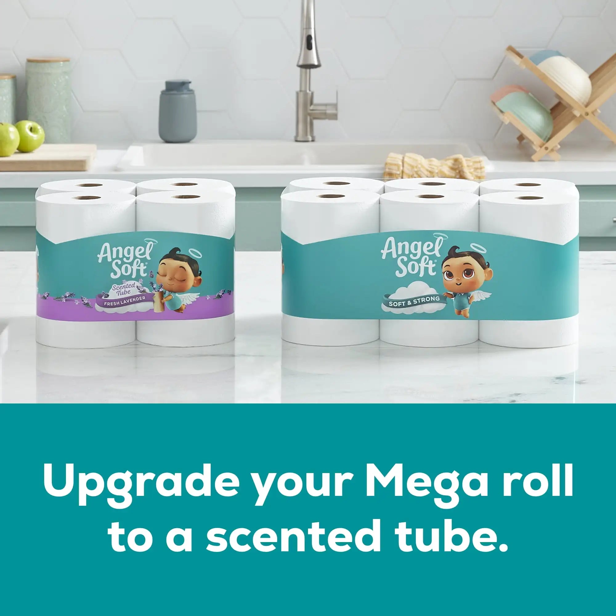 2-Ply Toilet Paper 4\8\12\48 Mega Rolls 320 Sheets per Roll Soft Bathroom Tissue Bulk Toilet Paper for Home Commercial Use