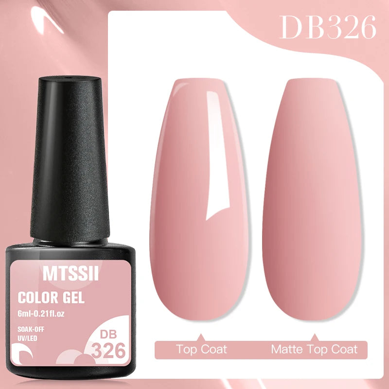 Mtssii 7ML Colorful Reflective Gel Nail Polish Glitter Sparkling Flash Glitter Gel Polish Semi Permanent Varnish Soak Off Nails