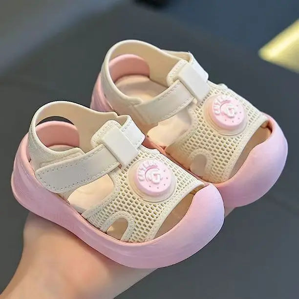 Baby Walking Shoe Summer New Sport Child Sandal Anti Slip Outdoor Soft Soled Girl Shoe Casual Versatile Men's and Women's Sandal