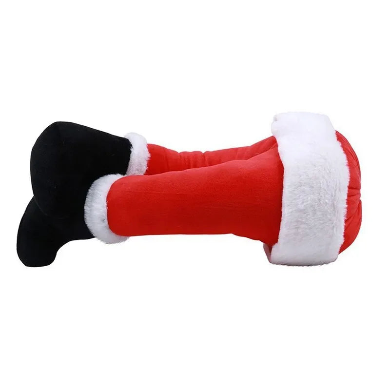 1× Christmas Tree Decoration Santa Claus Elf Legs Christmas Decoration Home Hanging Decoration Door Decoration Christmas Pendant
