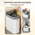 Smart Sensor Trash Can JOYBOS Rechargeable Auto Adsorption Bag Garbage Can For Toilet Living Room Kitchen Household Items