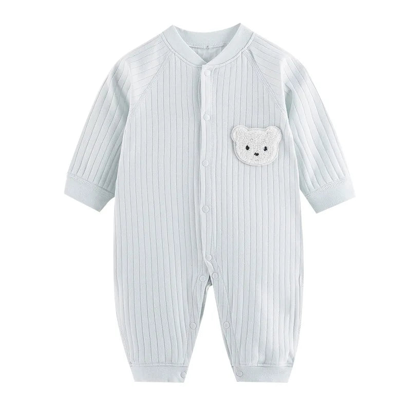 Infant Baby Kids Clothes Boy Long-sleeve Jumpsuit  Girls Clothing Newborn Unisex Cotton Rompers