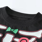 Halloween Pajamas for Kids Girls Pyjamas Set Skull Glow Party Gift Pjs Toddler Skeleton Cosplay Carnival Fancy Dress Nightwear