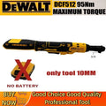 Dewalt Brushless Ratchet Right Angle Wrench DCF512 Cordless Driver Multifunction Variable Speed Power Wrench LED Power Tools