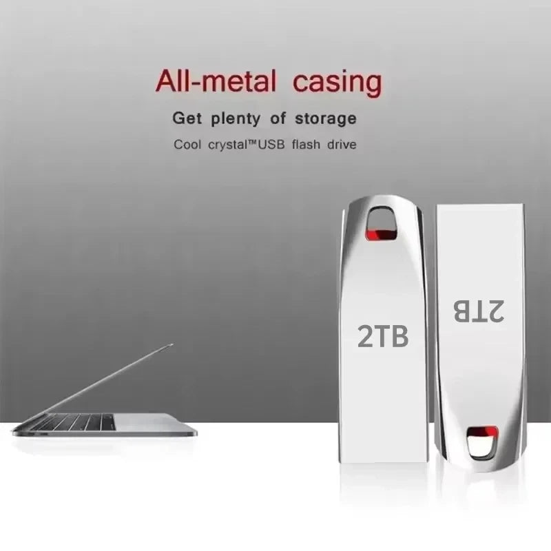 2026 Metal Flash Drives U Disk 2TB USB 3.2 High Speed Pendrive Portable Usb Drive Waterproof Memoria Usb Drive Memory new