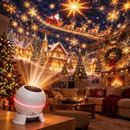 *^*Magical Christmas Projection Night Light,USB Christmas Projector Indoor,Magical Christmas Projection Night Light Holiday Room