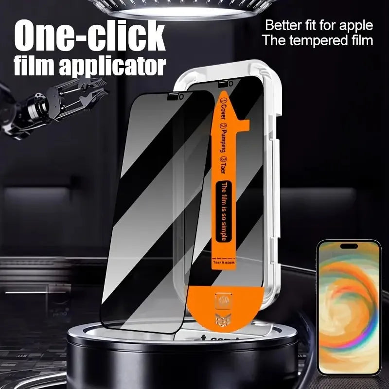 3pack Full Coverage Privacy Screen Protector for IPhone 13/12 Promax 13Mini 11Pro Anti-Spy Reinforced Glass 15/16 Promax 14 Plus