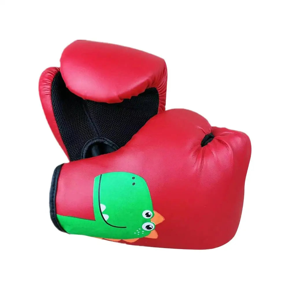 1 Pair Punching Training Workout Fight Exercise Mitts Kids PU Leather Boxing Gloves Kids Children Train Gym Glove Hand Protector