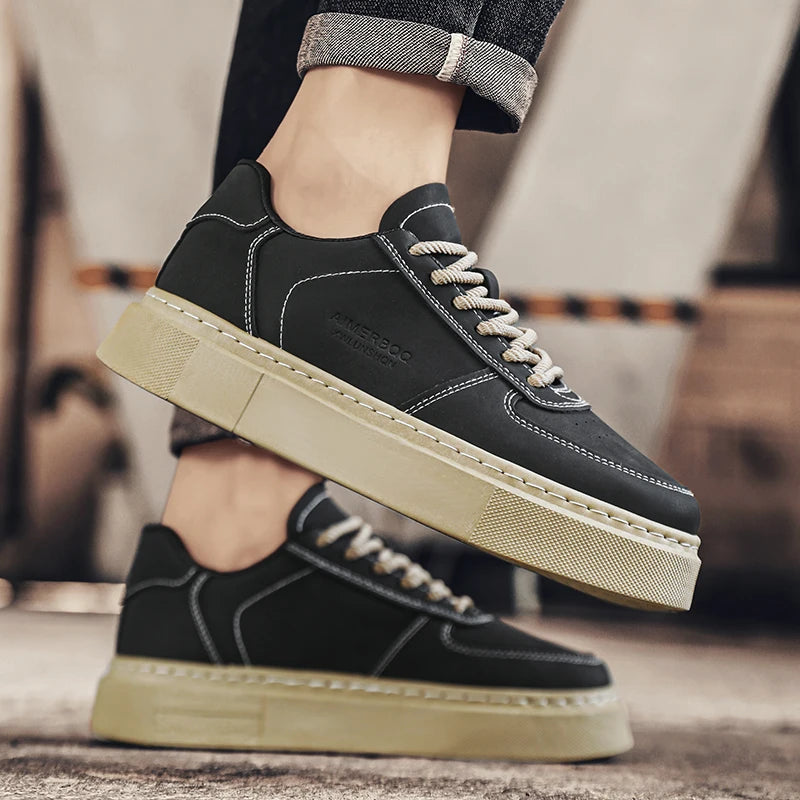 Men's Shoes - 2025 Autumn New Style - Versatile Casual Shoes for Men, Sporty, Outdoor, Anti-slip and Wear-resistant Sneakers