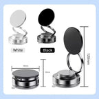 Magnetic Phone Holder for Car 360 ° Rotatable Foldable & Adjustable Magnetic Car Mount, Suction Cup Phone Holder for Car/Mirror