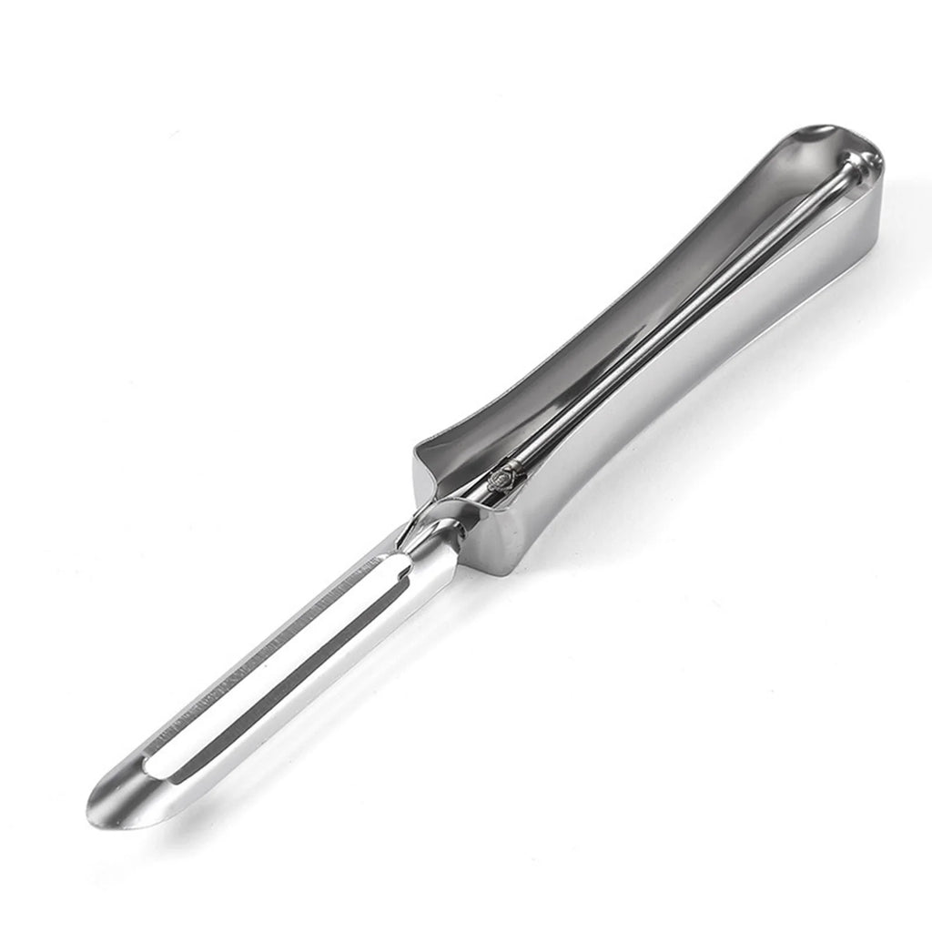 Stainless Steel Vegetable Peeler Kitchen Paring Knife Potato Slicer With Dual Blades Fruit Peeler Handle Kitchen Vegetable Tool