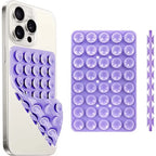 Silicone Suction Cup Phone Case Mount Double Sided Hands-Free Strong Grip Holder for Selfies and Videos for iPhone Android