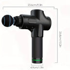 30 Level Massage Gun Fascia Deep Muscle Relax Body Neck Massager Electric Fitness Equipment Noise Reduction Male Female