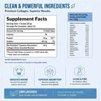 Collagen Peptides Powder 567g, Grass Fed Bovine Hydrolyzed Protein, Unflavored Easy Mix Daily Beauty Support Supplement