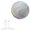 Intelligent dog toy, interactive pet toy, random rolling and jumping, colorful lights, long-lasting battery life of 4 hours, inc