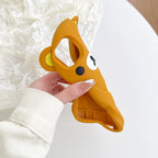 Rilakkuma Bear Silicone Soft Cover Case For iPhone 17 16 15 14 13 12 11 Pro Max mini Plus Xs XR 6 7 8 Plus