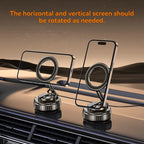 For Magsafe Car Phone Holder Suction Cup Vacuum Magnetic Phone Hholder 360° rotatable and foldable Phone Holder